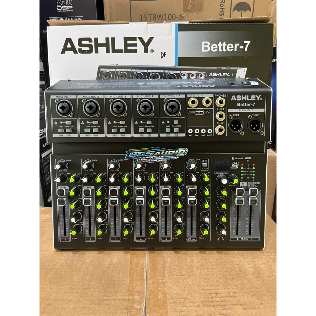 Mixer 7 channel ashley better 7 original