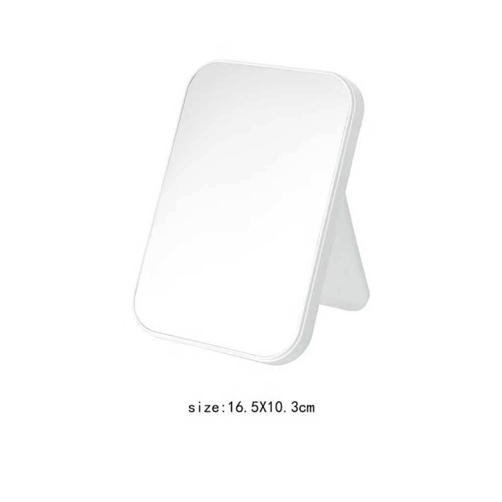 Kaca Cermin Miniso Fashion Mirror Cermin Dua Sisi Kaca Rias Cermin Meja Miniso Cermin Berdiri