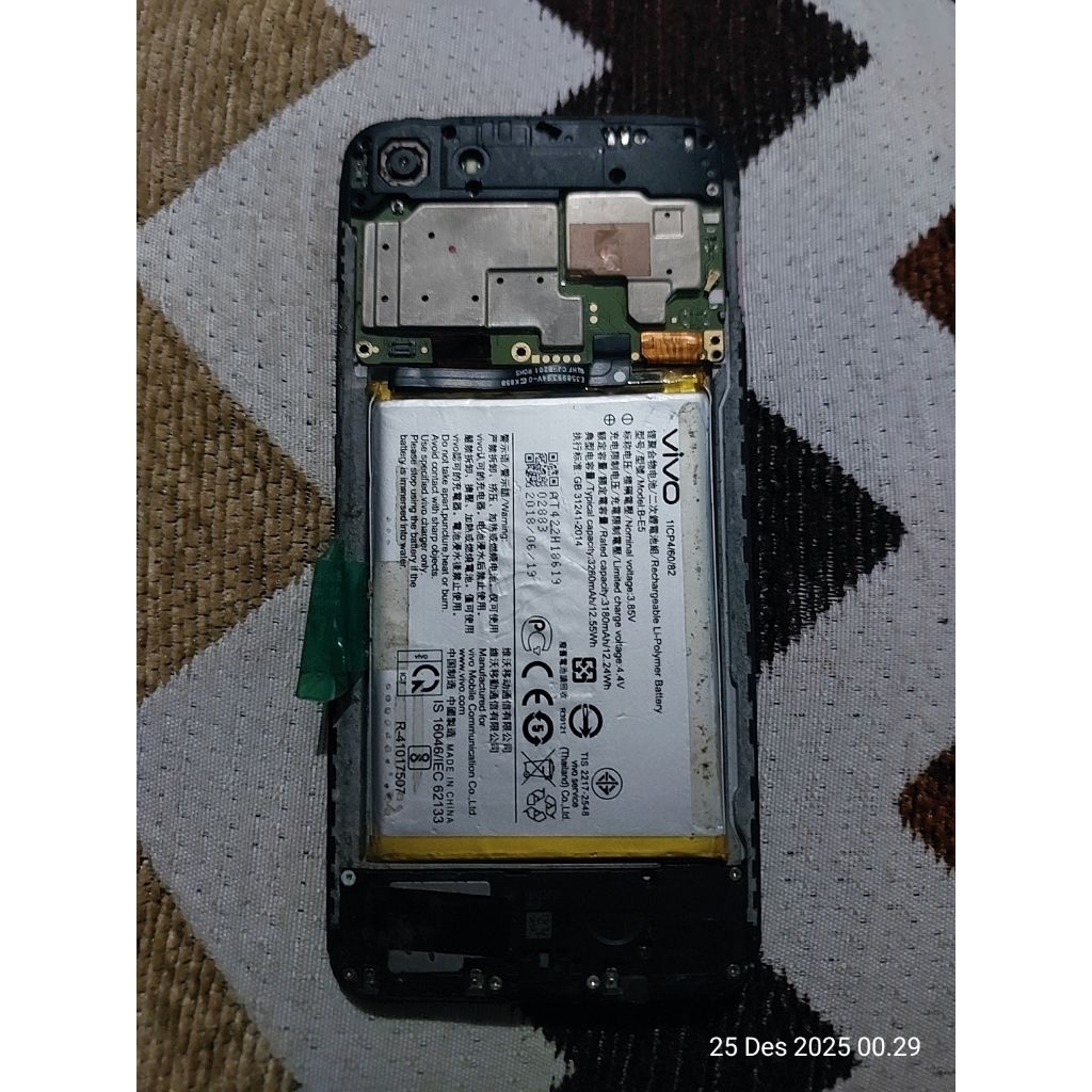 jual vivo y81 minus lcd bekdor tidak ada