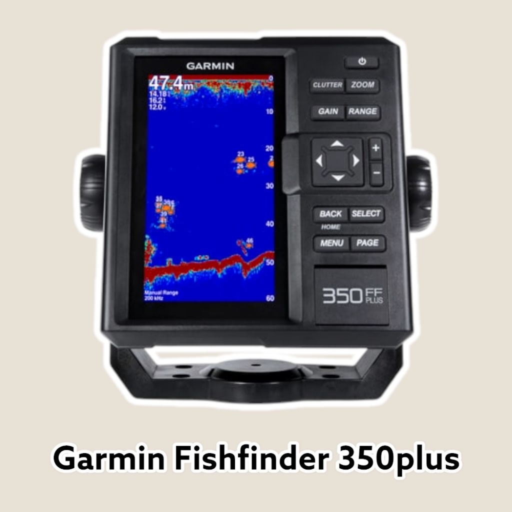Garmin Fishfinder 350plus second komplit