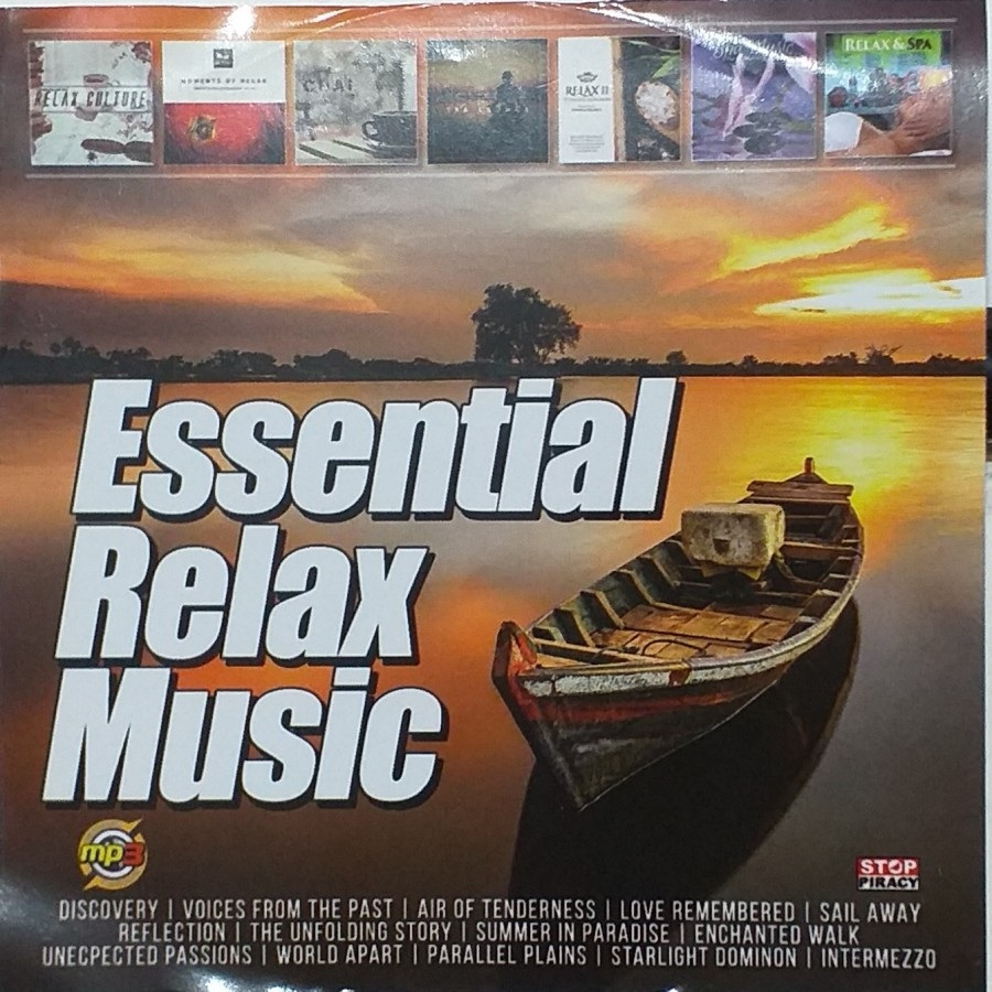 Kaset MP3 Relax Music Essential Meditation Yoga Spa Music Cafe