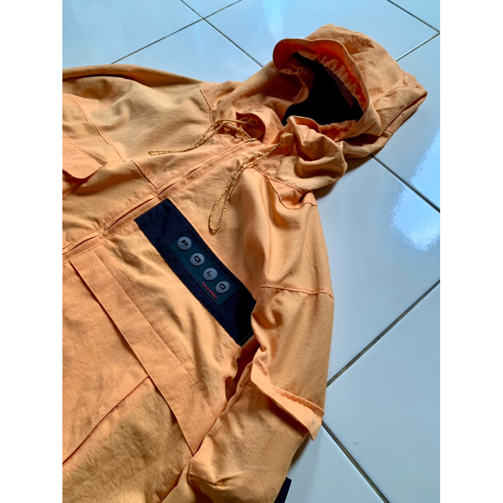 polo sport vintage 90s fishing jacket