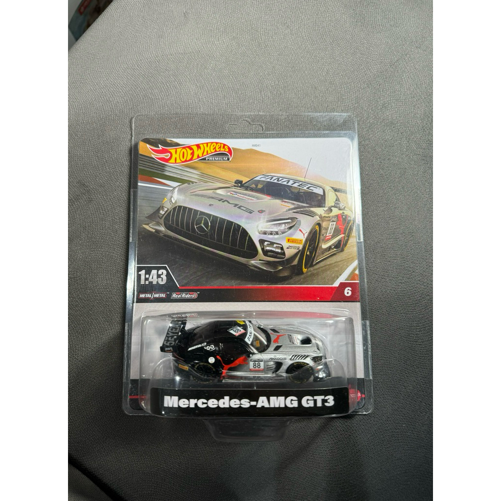 Hotwheels Mercedes AMG GT3 Premium 1/43