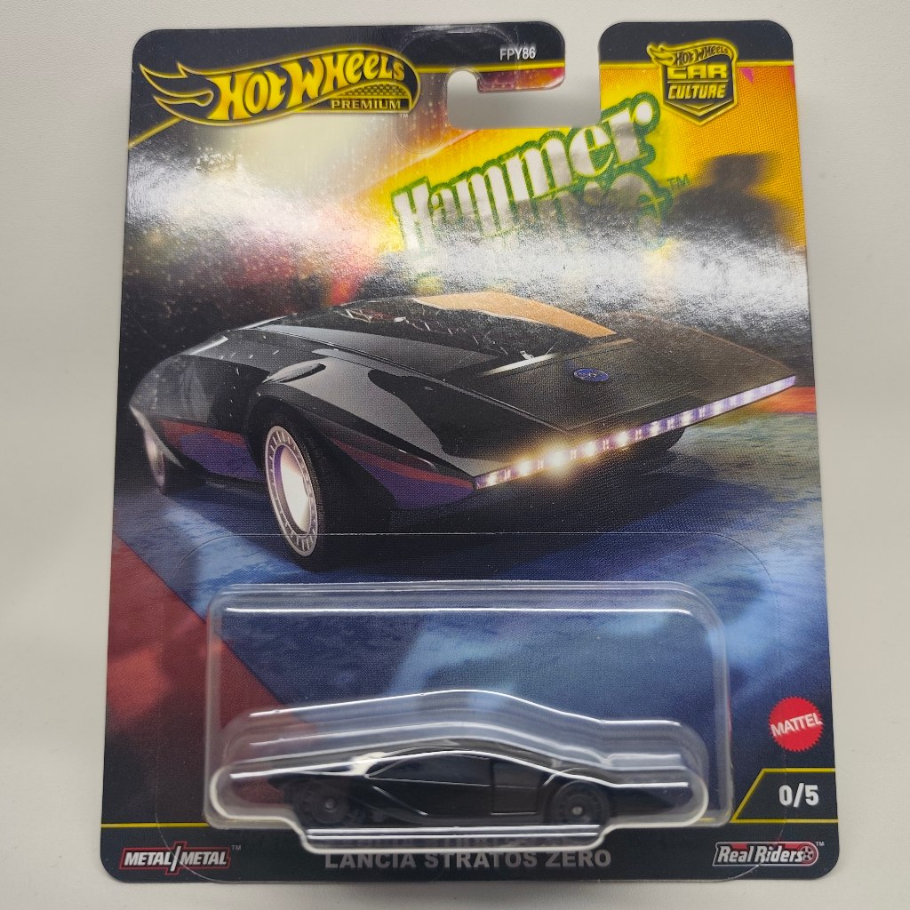 Hot Wheels Premium Lancia Stratos Zero (Chase)