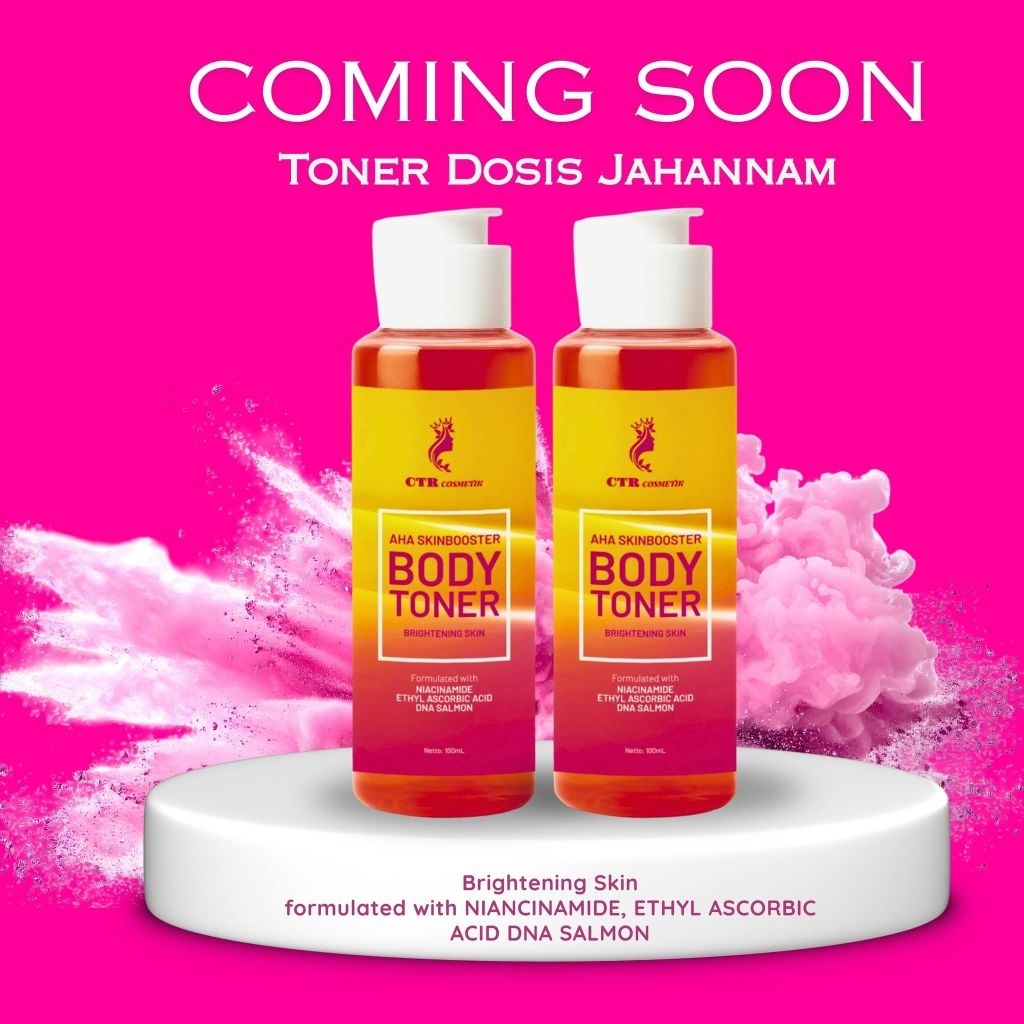 TONER dosis tinggi CTR cosmetik