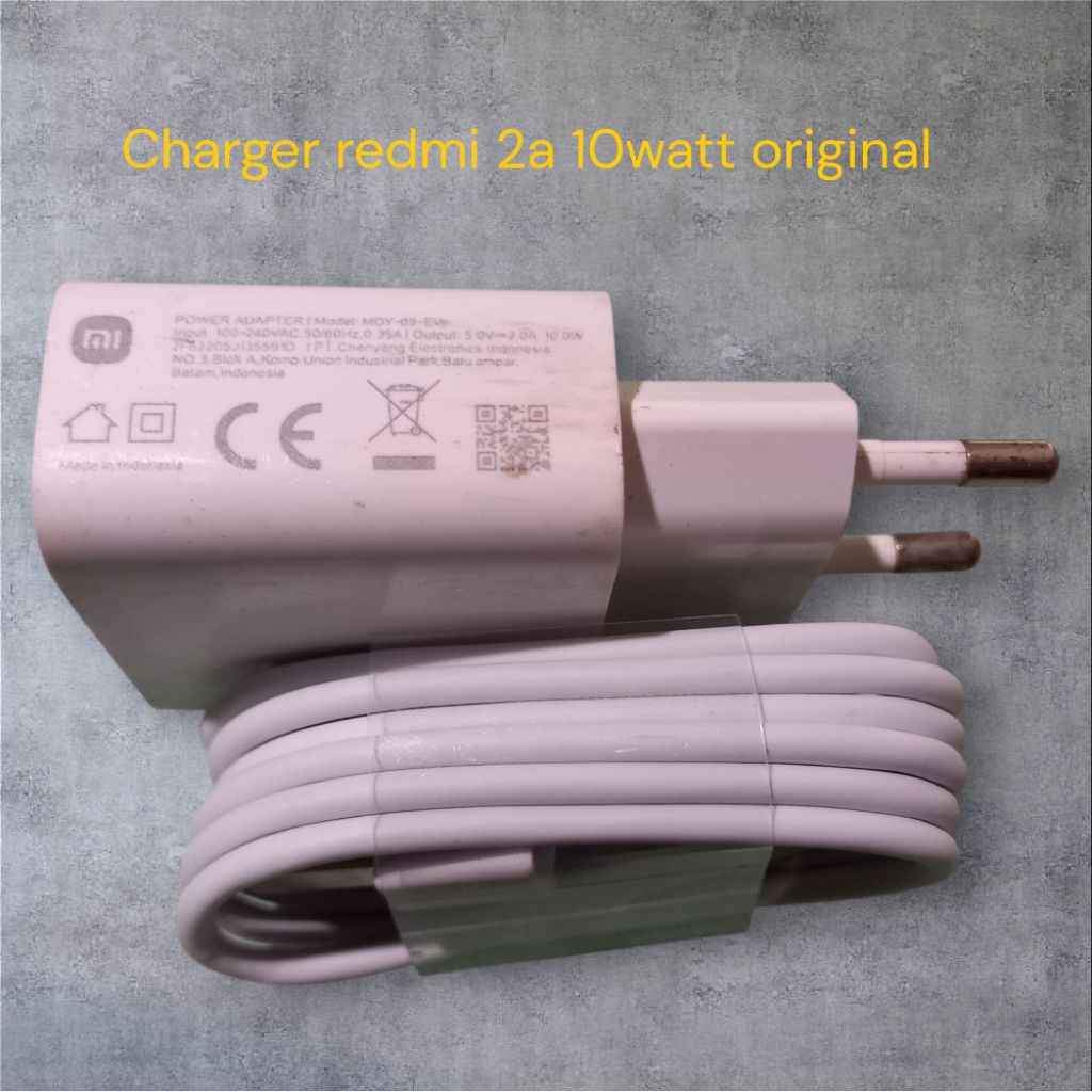 charger hp original 100% redmi 10watt micro redmi 8/note8