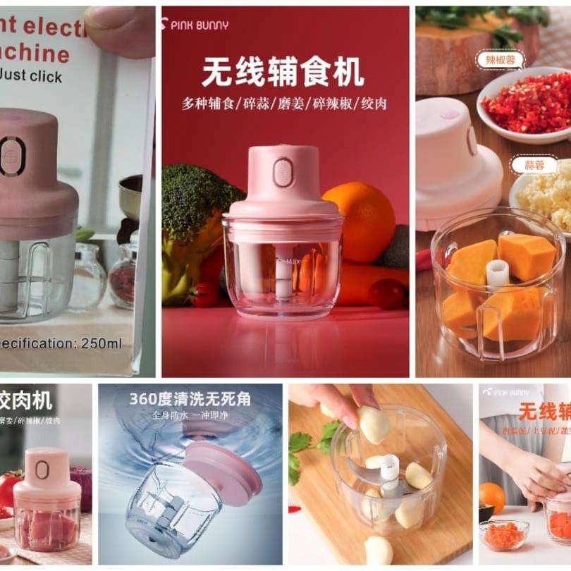 Mini Blender Elektrik Mini Blender Portable Blender Buah Dan Sayur mini blender chopper coper daging