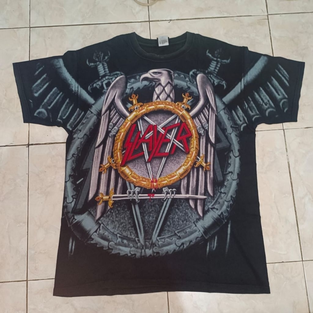 kaos band slayer aop