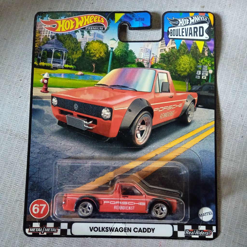 HOT WHEELS PREMIUM VW VOLKSWAGEN CADDY JAPAN STICKER EDITION