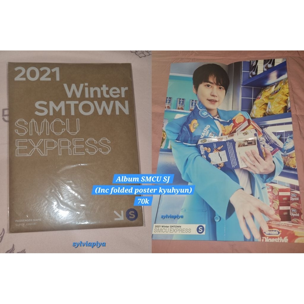 Super Junior SMCU 2021 SMTOWN Album (Inc Kyuhyun Folded Poster)