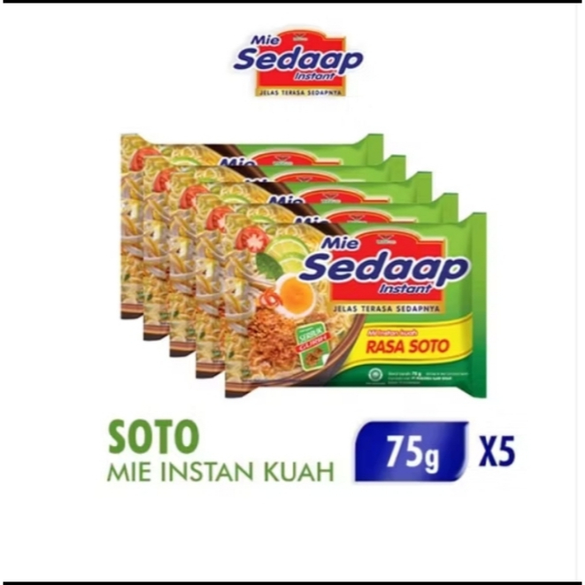MIE SEDAP SOTO ISI 5
