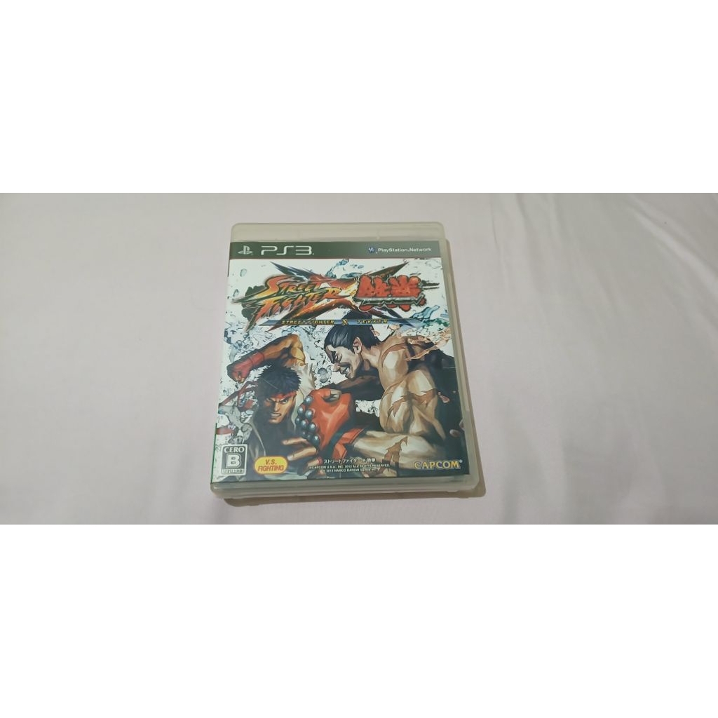 Kaset CD Game PS3 Sony Street Fighter Vs Tekken original cassette PS 3 muluss mantap istimewa