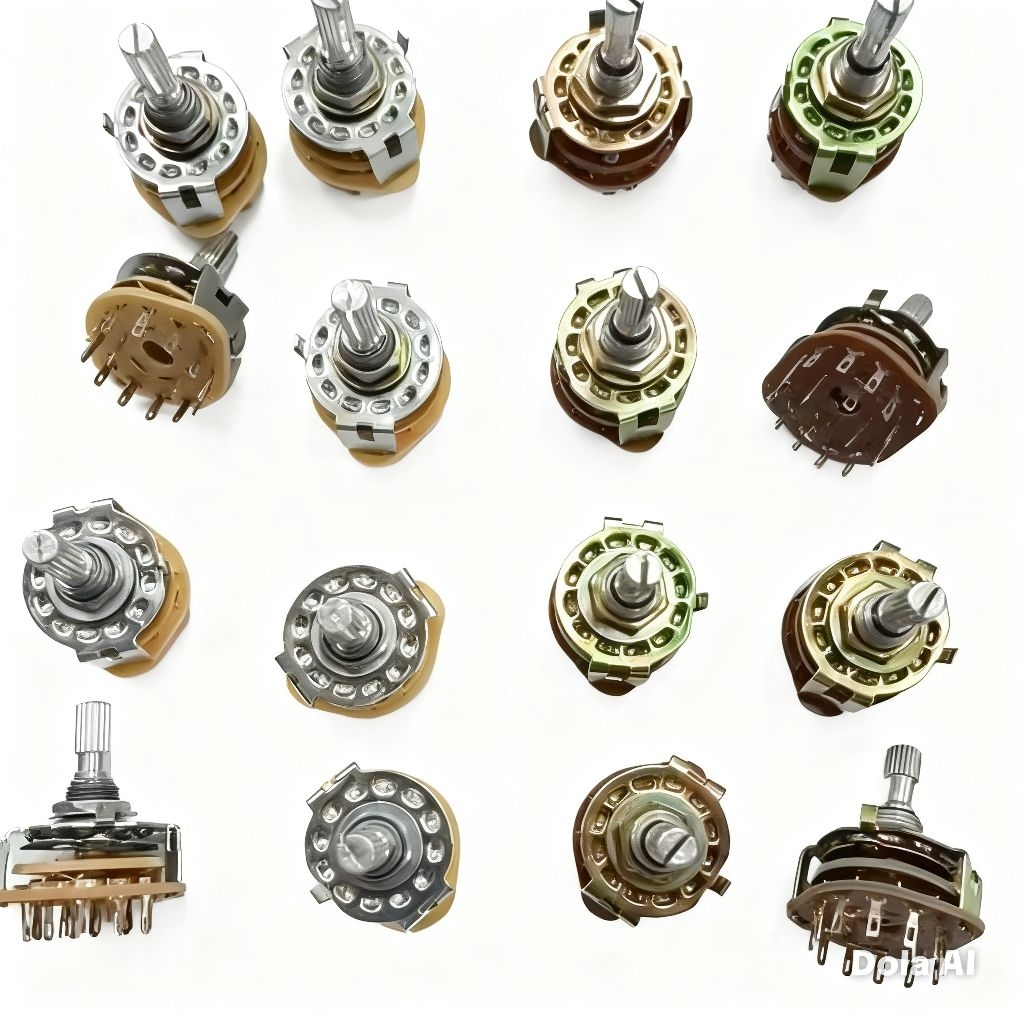 POTENSIOMETER ROTARI 3X4~4X3~2X6~1X12 POTENTI ROTARI KUALITAS BAIK