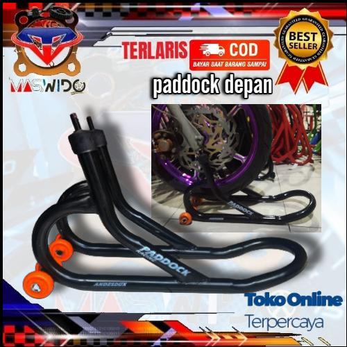 Paddock Depan Motor Bebek Sport Matic Model CURVED Universal Drag Road Race
