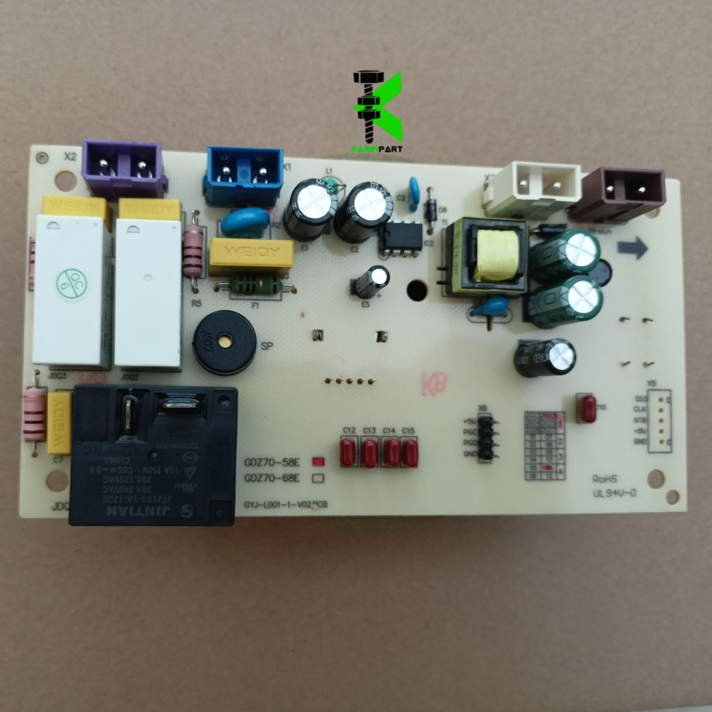 Modul PCB dryer Diamante Cygnus Foggia FED105AC  analog