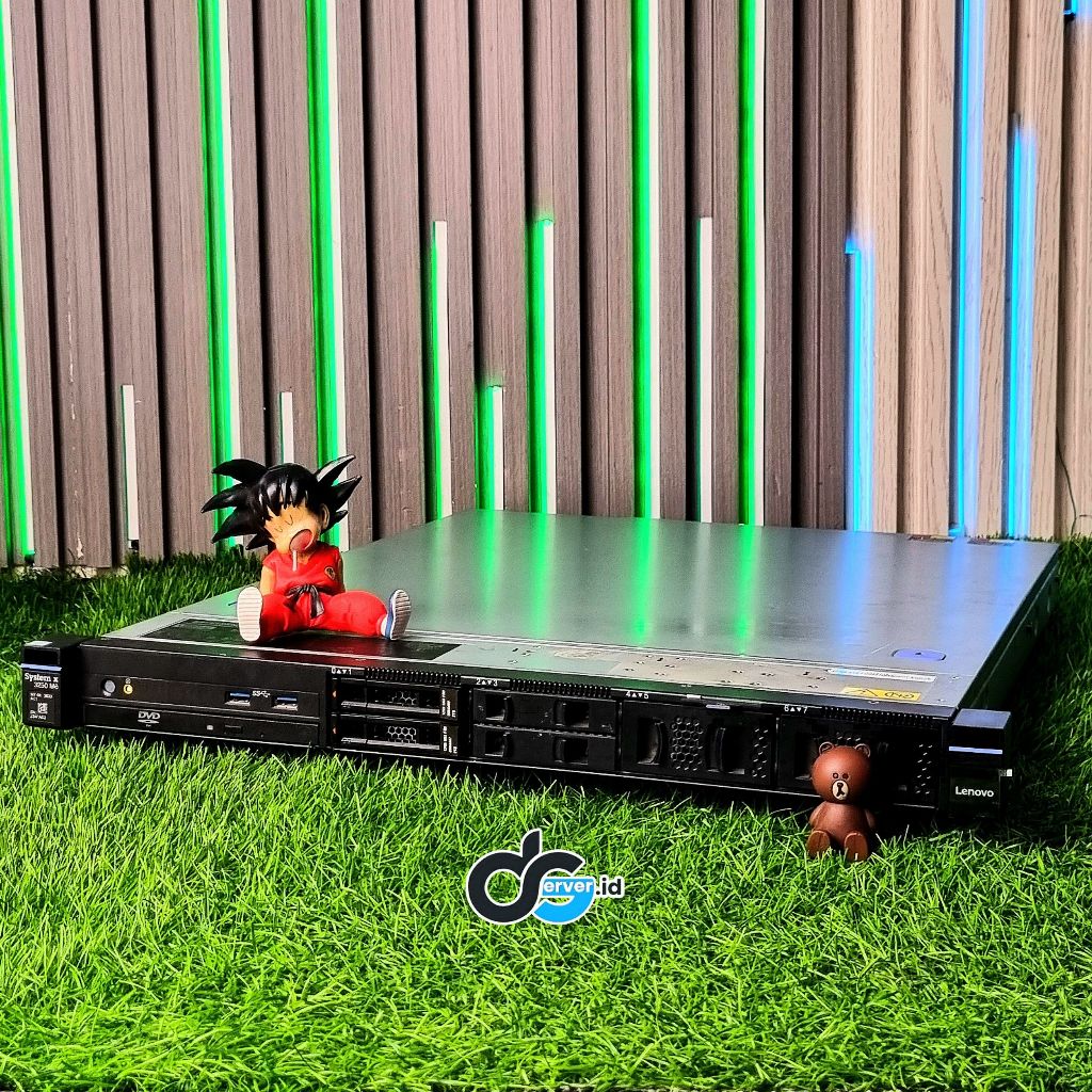 Server Lenovo System x3250 M6 Xeon E3-1270 v6 Second Bergaransi