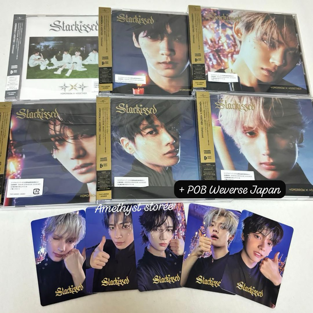 [ READY INA ] Album TXT Starkissed FULLSET+POB Weverse Japan shop Official
