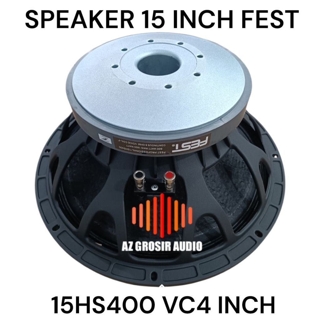 Speaker 15 inch fest 15hs400 fest 15 inch vc4 subwoofer