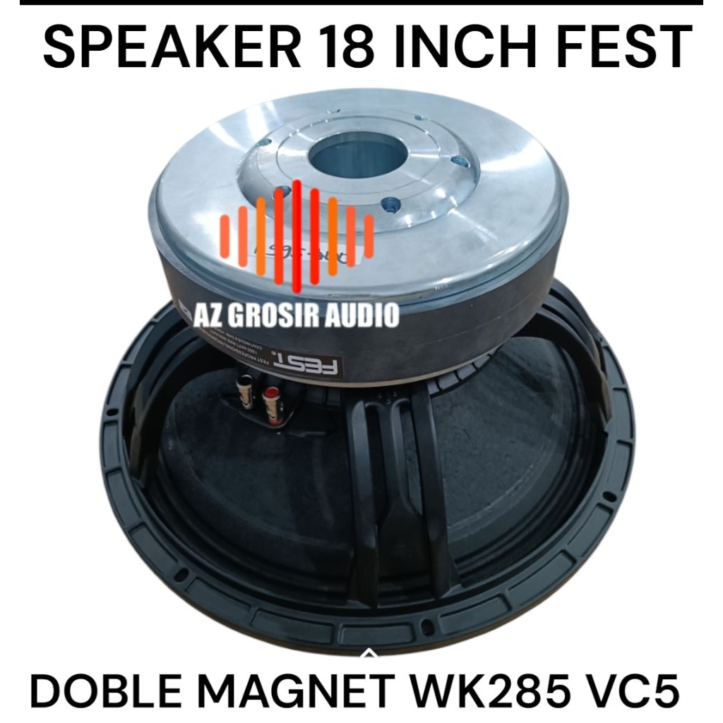 speaker 18 inch fest wk285 fest Doble magnet 18 inch subwoofer