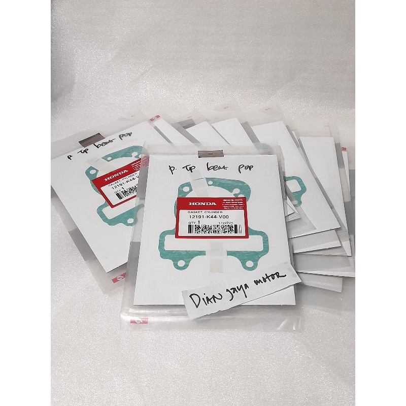 PAKING PACKING BORING CYLINDER BLOK BEAT FI ESP BEAT POP SETREET ORI AHM KODE K44 dian jaya motor