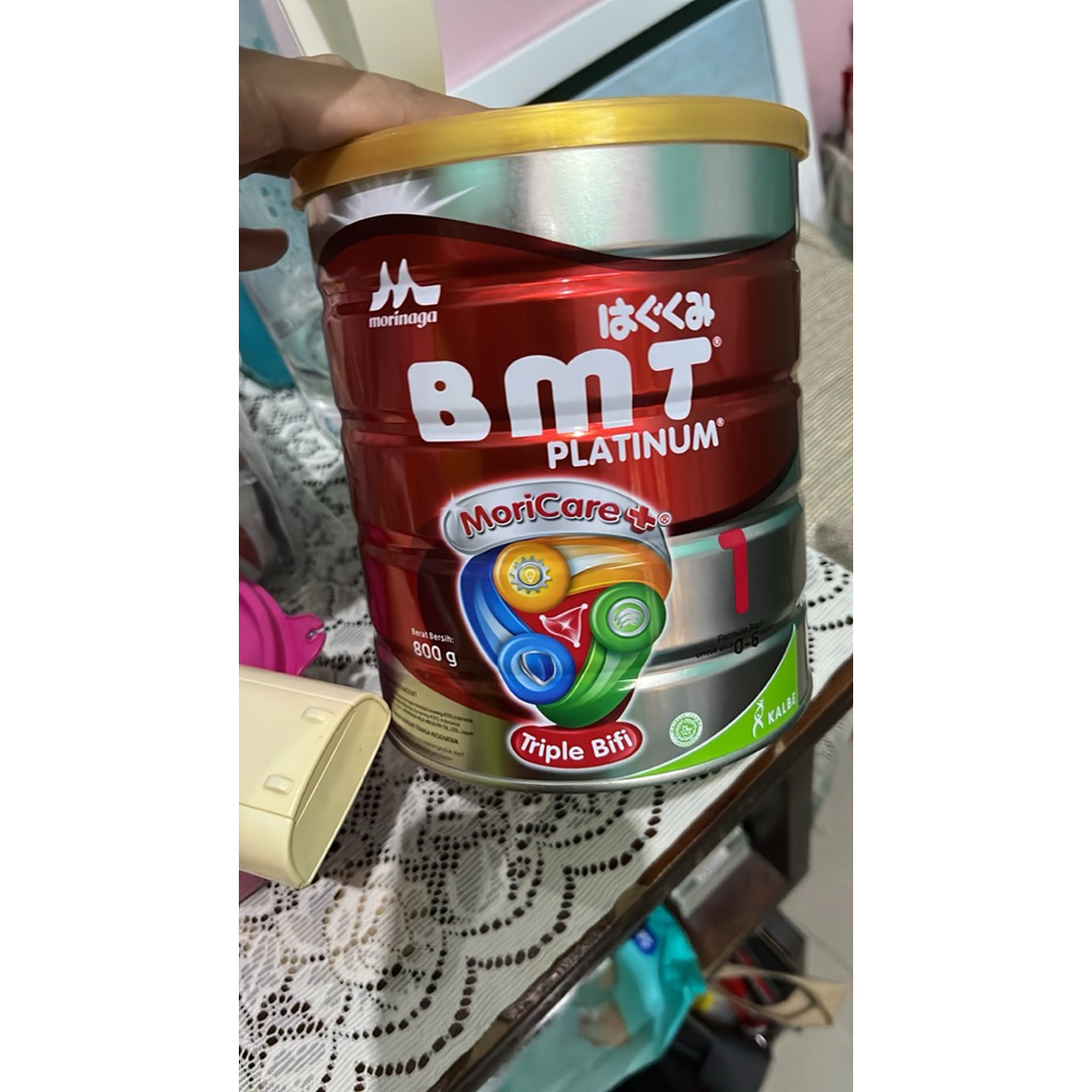Morinaga BMT PLATINUM Formula Bayi 0-6 bulan 800gr