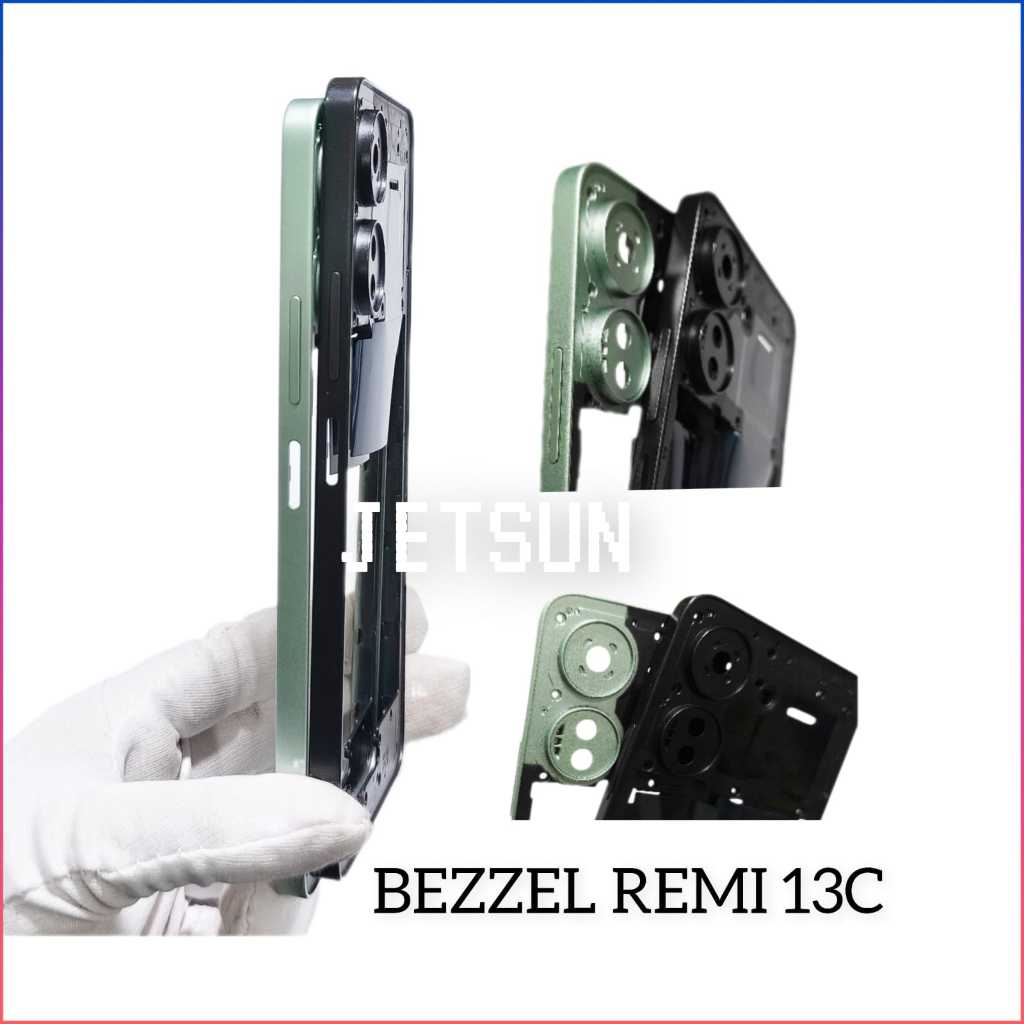 BEZZEL  TULANG MESIN REDMI 13C ( NEW )