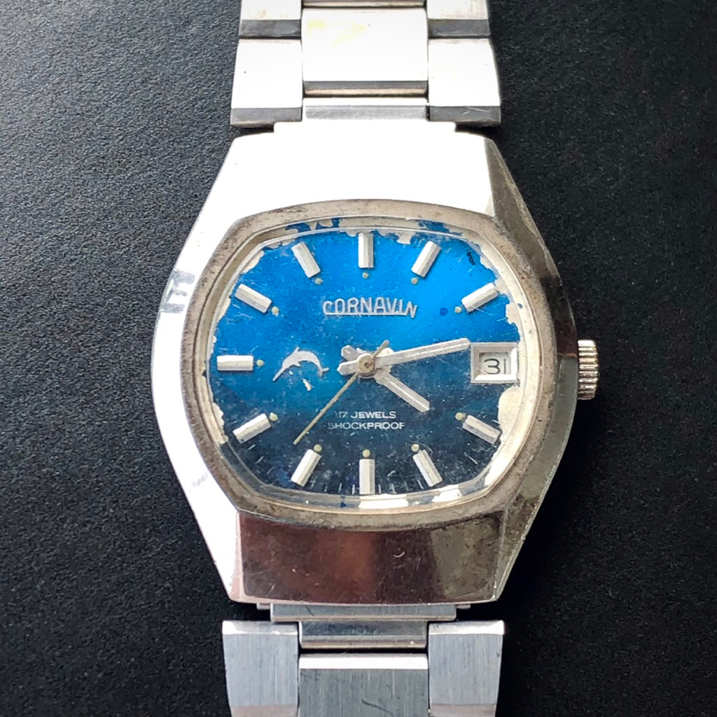 JAMTANGAN POLJOT VINTAGE MADE IN USSR / JAMTANGAN ORIGINAL / JAMTANGAN PRIA CORNAVIN