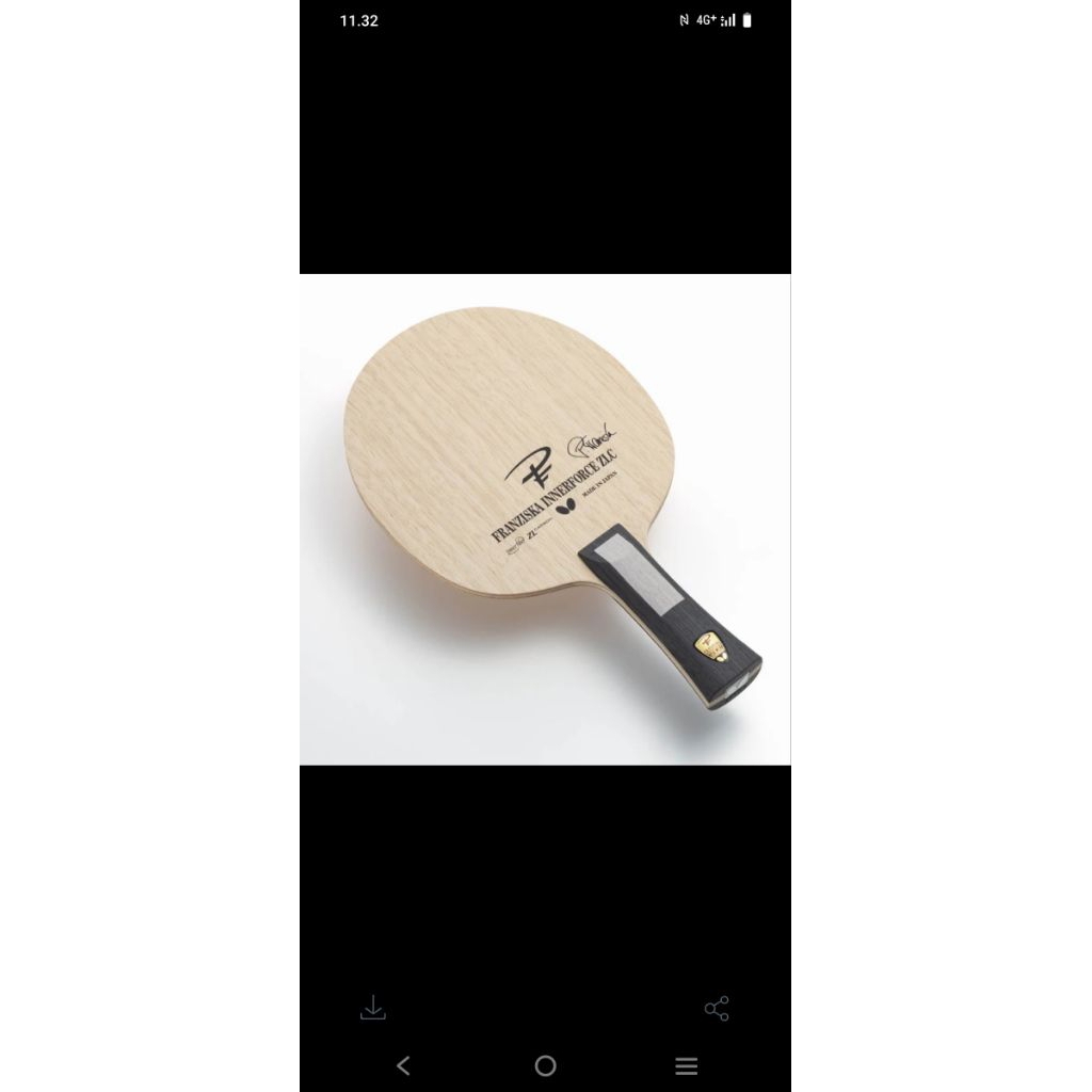 Butterfly FRANZISKA ST kayu Bet Pingpong ORIGINAL BUTTERFLY