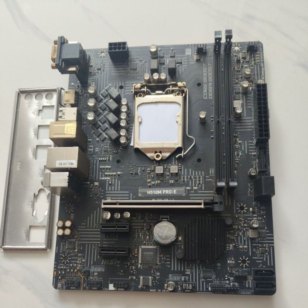 PAKET MOBO MSI H510 + G6400 + DDR4 16GB