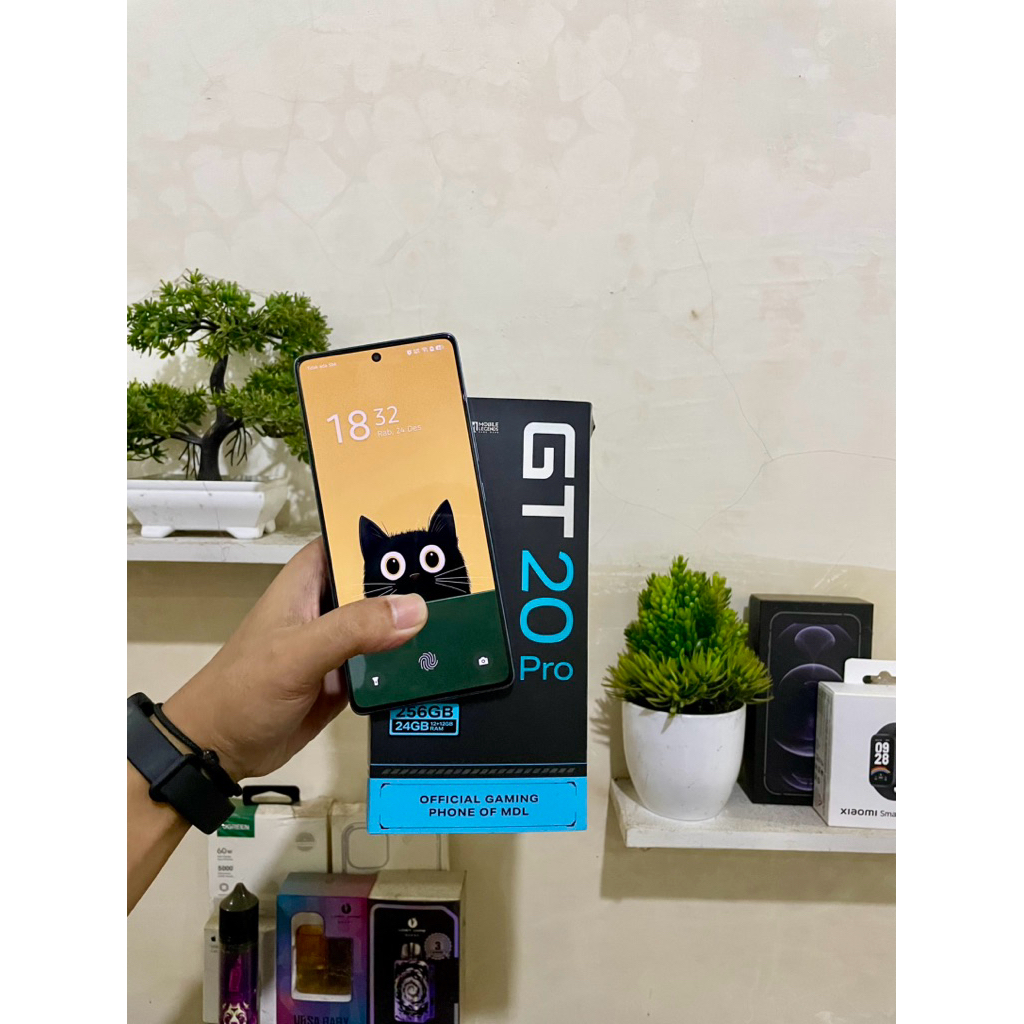 Infinix GT 20 pro 5G ram 12+12/256 lengkap bawaan pabrik