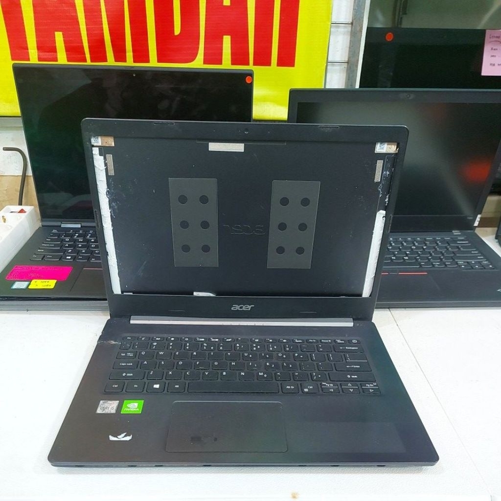 Laptop Acer Aspire A514-52KG core i5 gen 10 mati total tanpa lcd tanpa ram tanpa ssd jual casing dan