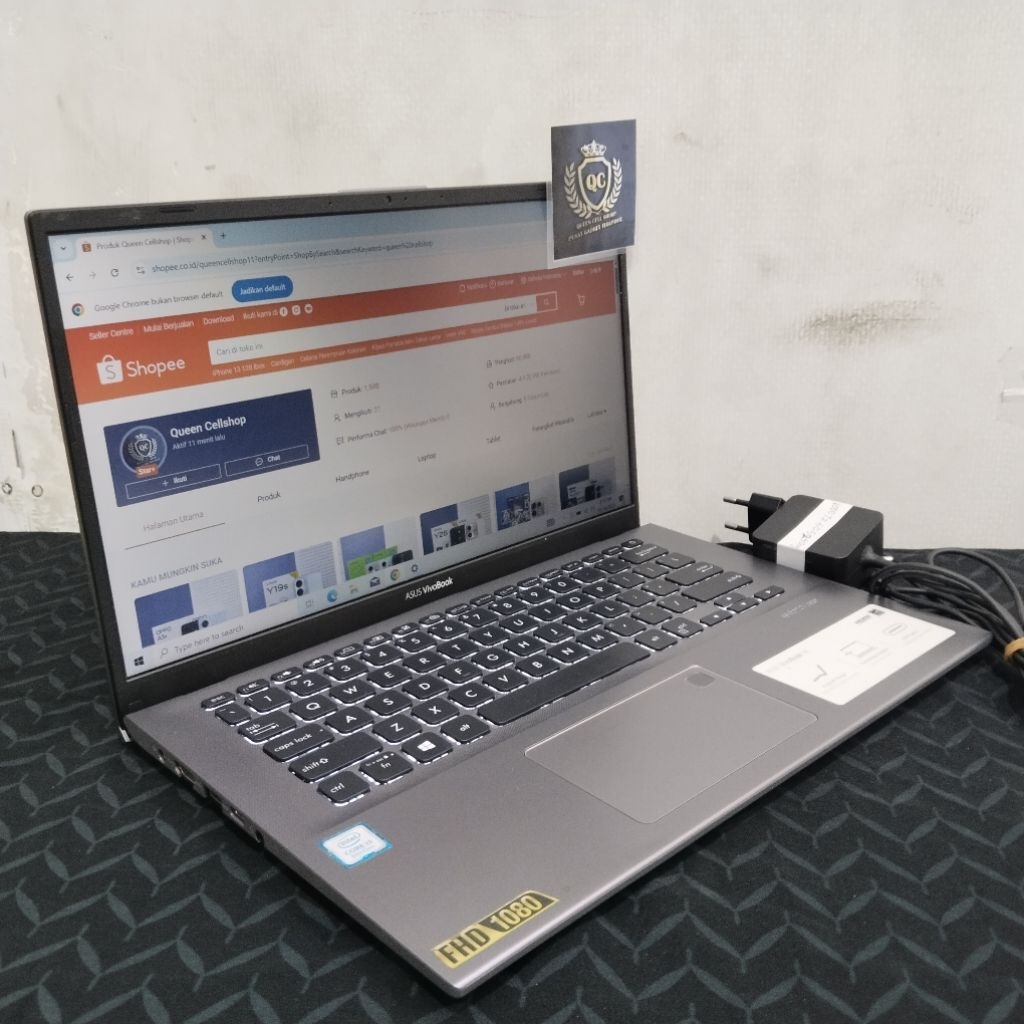 LAPTOP ASUS VIVOBOOK X412FA CORE i3 8145U 8GB SSD 512GB 14INCH SECOND BERGARANSI
