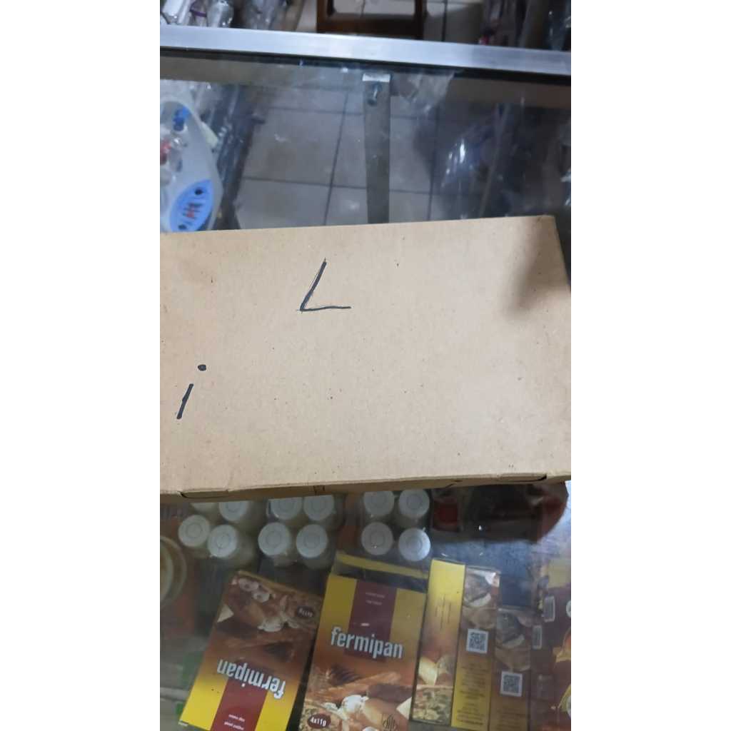 Kotak Ayam Geprek L – Kardus Makanan Food Grade – Box Nasi Geprek / Rice Box – Packaging Murah - Rea