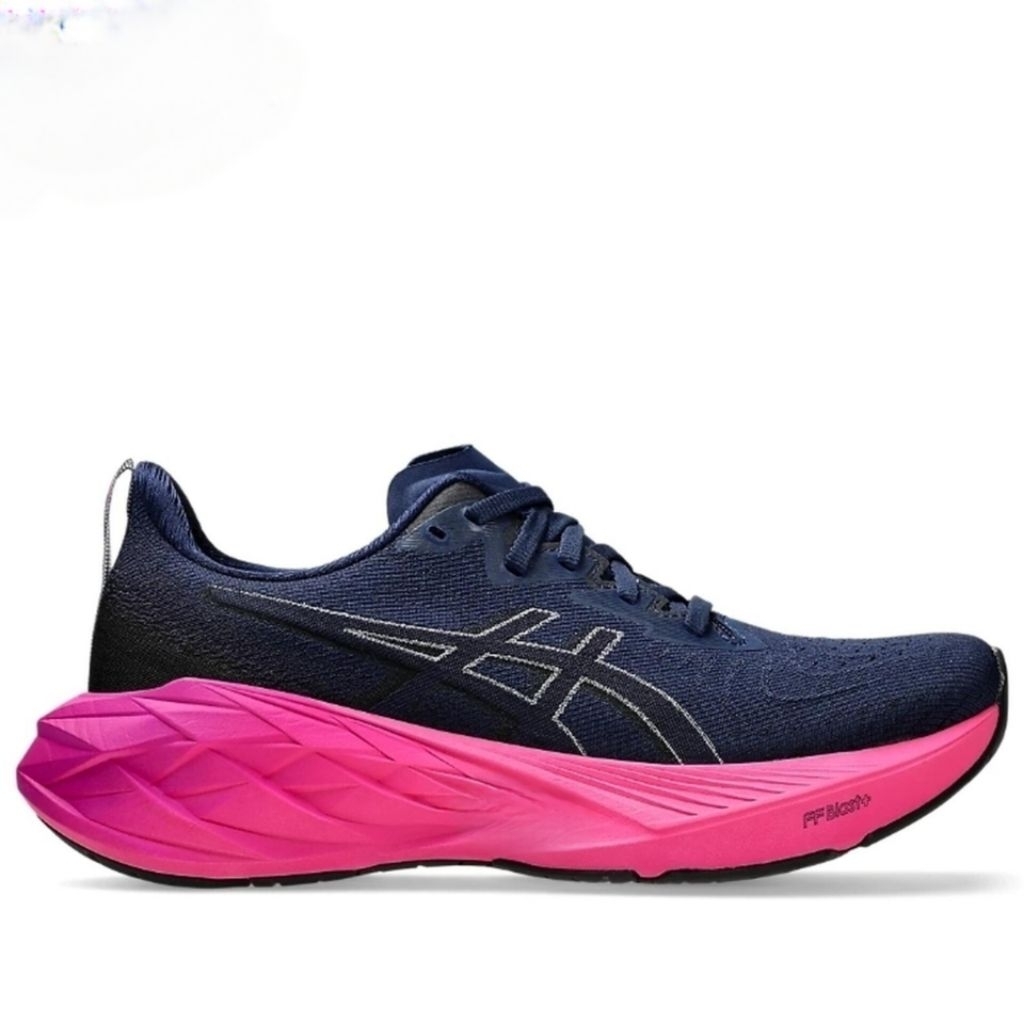 ASICS NOVABLAST 4 WOMEN'S RUNNING SHOES - BLUE EXPANSE/BLACK