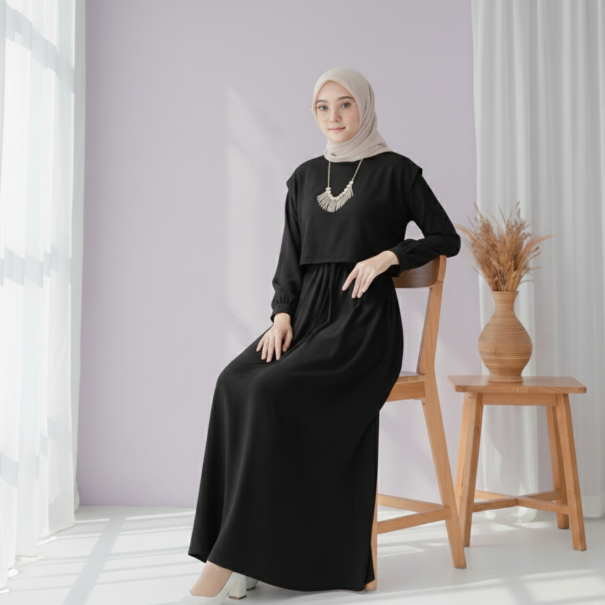 GAMIS ANDIN DRESS / MAXI DRESS / GAMIS SULTAN