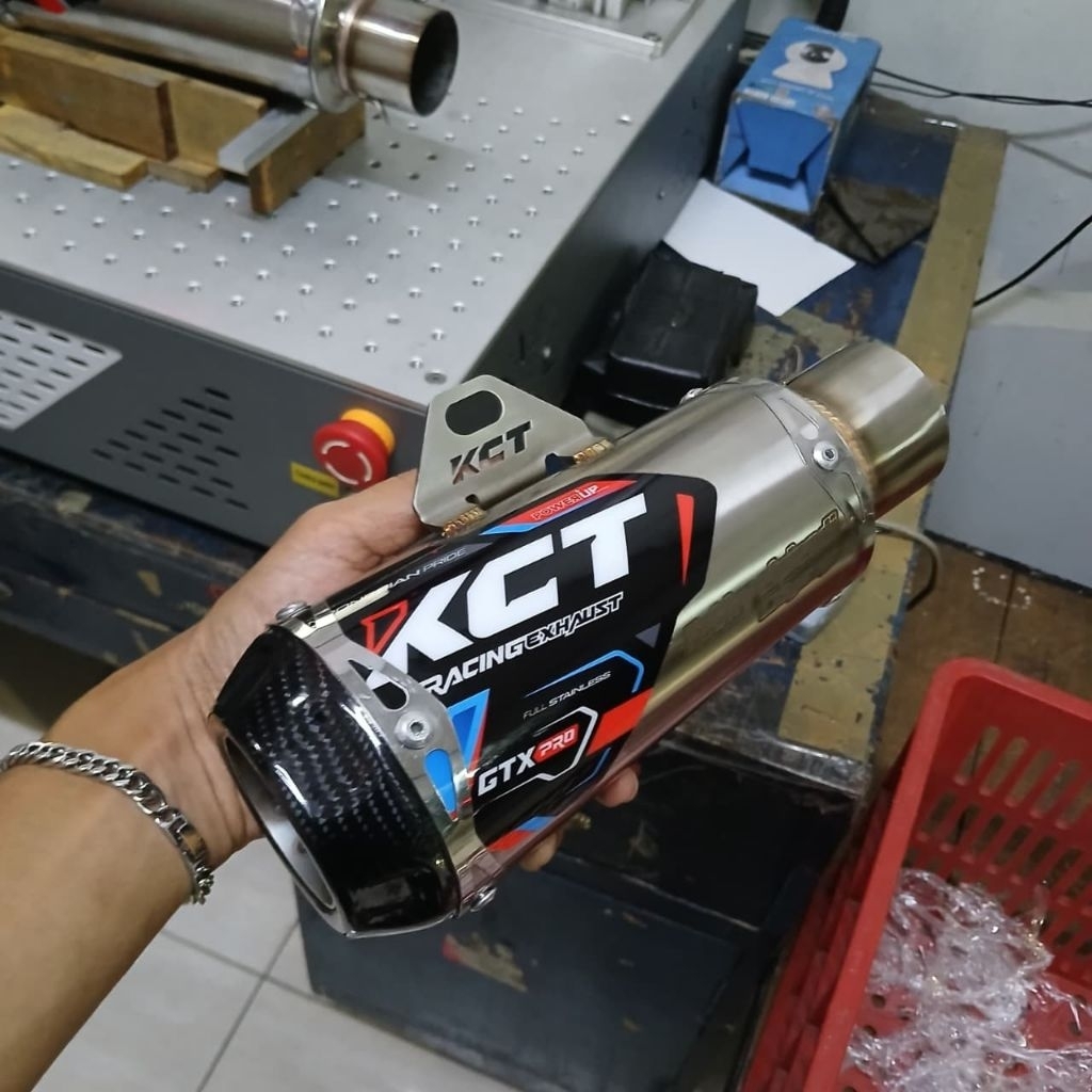 KNALPOT  BEBEK GTX RBT TAXI GABAH ORIGINAL KCT