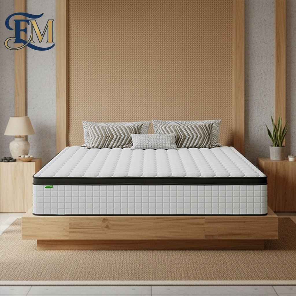 Spring Matras Springbed 180x200cm Mattress Spring Bed Ketebalan 35cm Pegas Pocket Ukuran 90/120/140/