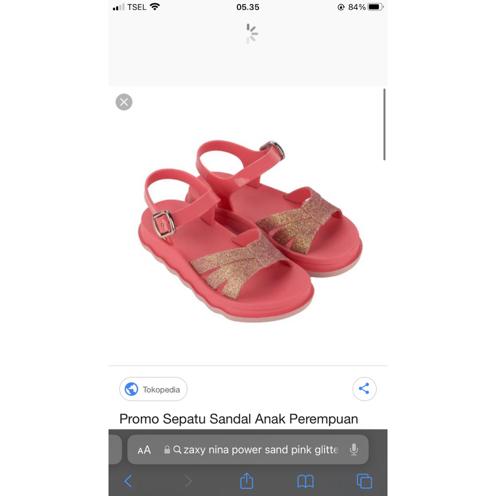 Like New Mini melissa/sepatu mini melissa /preloved mini melissa/elc/mothercare/preloved sepatu anak