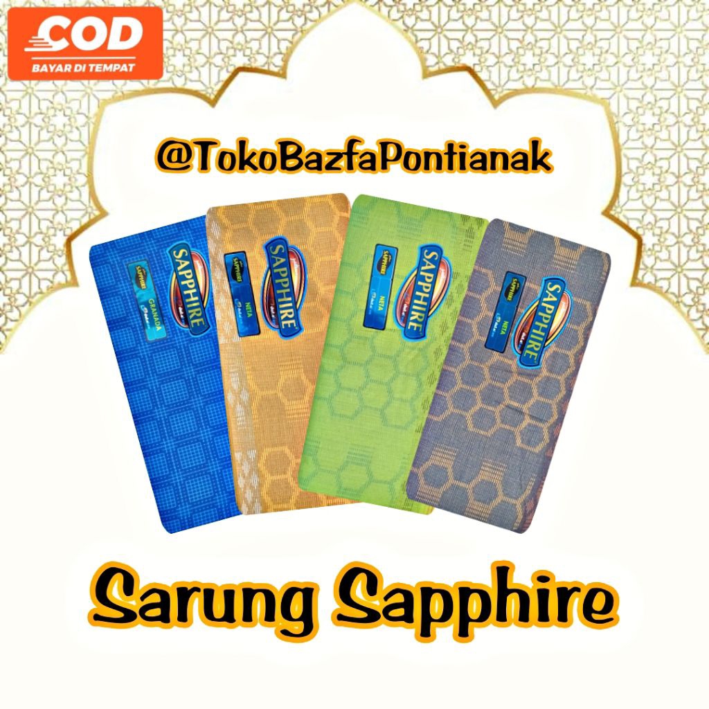 ~Pontianak~ Sarung Sapphire Songket