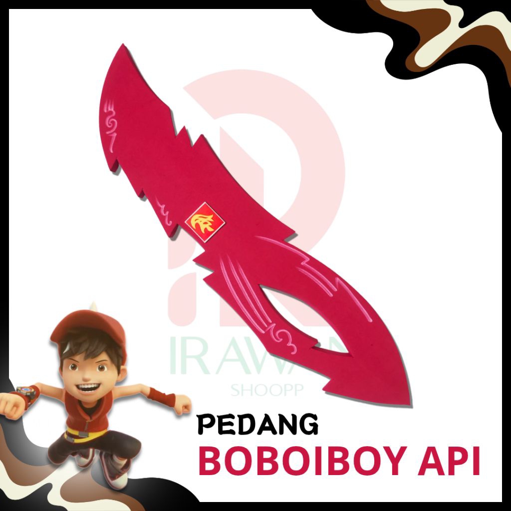 Mainan Anak / Pedang Boboiboy Api