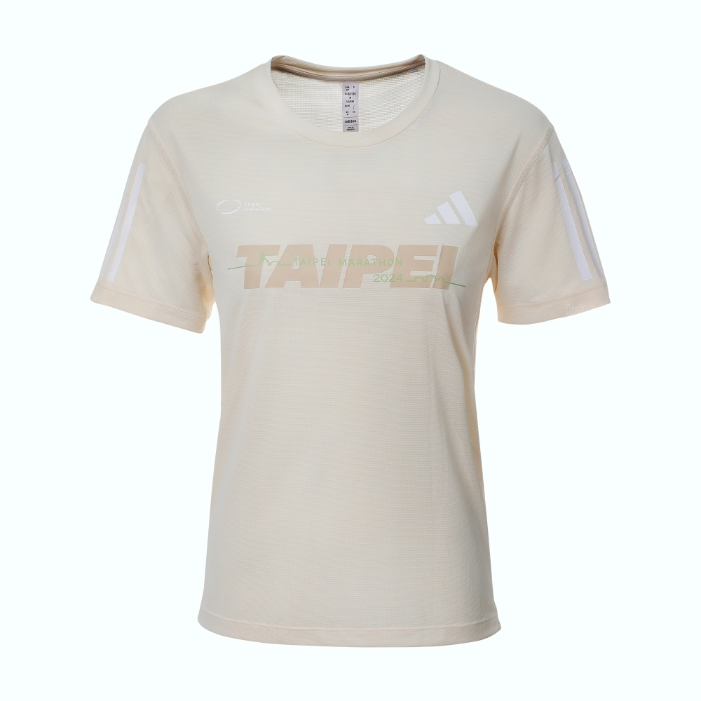Kaos Sport Olahraga Wanita Adidas Taipei Marathon Aeroready Short Sleeve Running Women Original Sepe