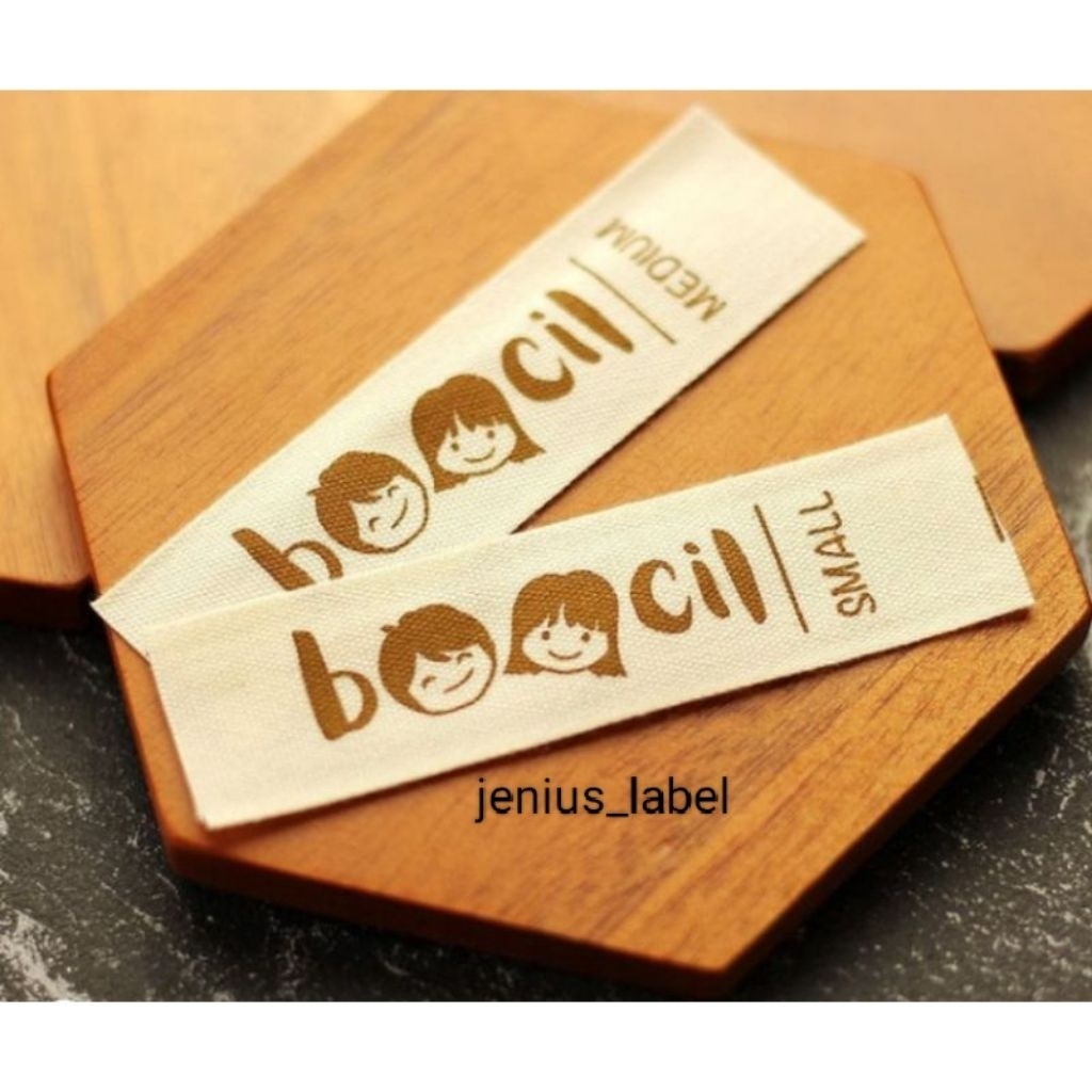 100 pcs,label katun import,label hijab,label pakaian,label baju,label cotton,label kerudung,label tw