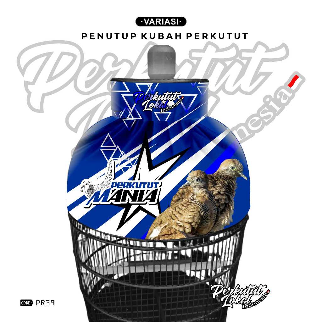 Penutup Kubah Sangkar Perkutut Kain Penutup Atas Perkutut PR39