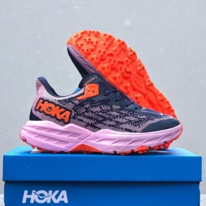 Sepatu Running Wanita Trail Run Hoka Speedgoat 5 Terbaru