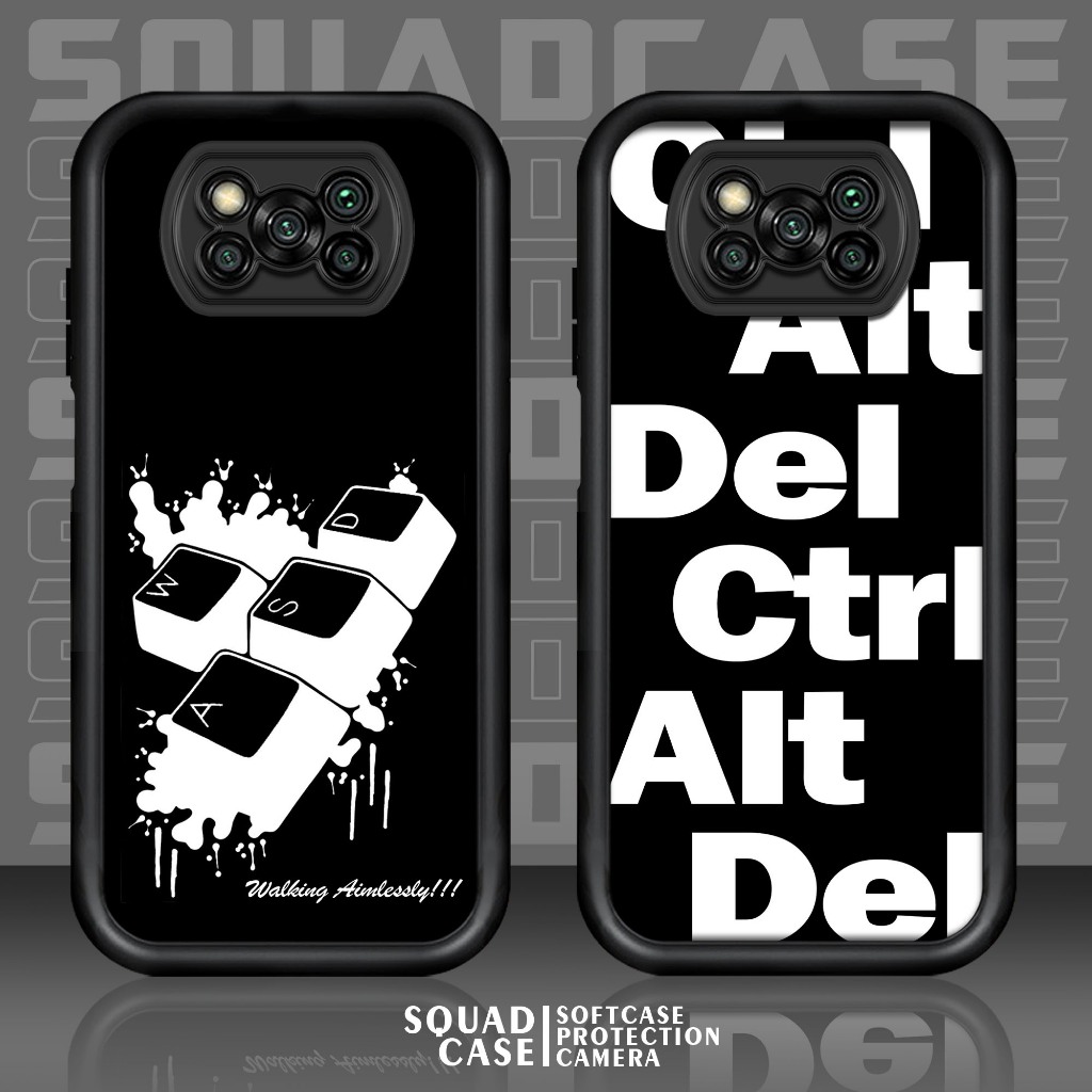 Case POCO X3 X3 PRO X3 NFC Motif [ SYMBOL ] Cover Handhphone Casing Softcase Glossy Anti Jamur