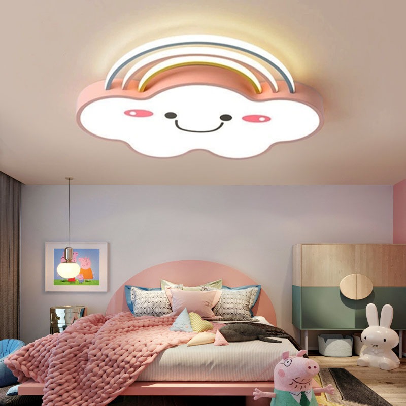 BEST DEALS LAMPU KAMAR ANAK KARTUN RAINBOW&AWAN LAMPU PLAFON KAMAR ANAK LAMPU HIAS KARTUN KAMAR