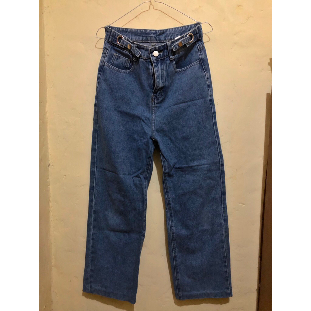 DENIM | HIGHWAIST | OVERALL | KULOT