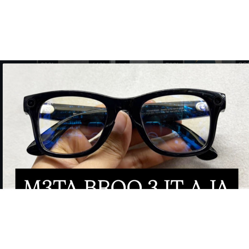 Rayban Meta Wyfrer fullset