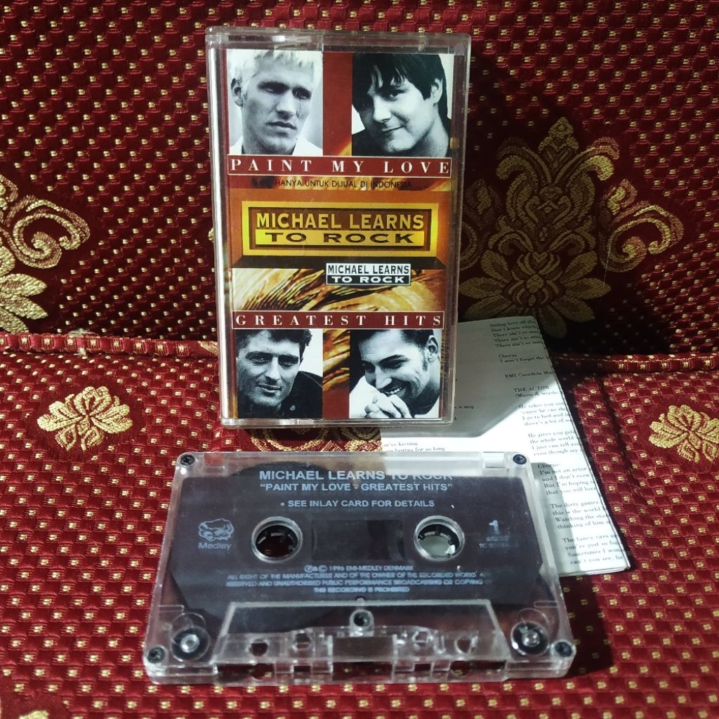kaset pita cassette tape michael learn to rock