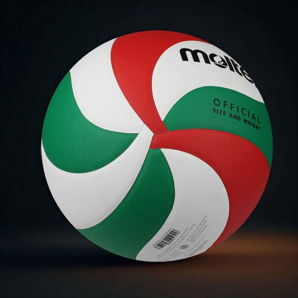 Bola Voli Molten Kualitas Dewasa Indoor Outdoor Jahit Press Ball Voli Molten Size 5